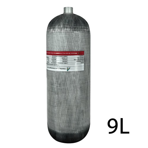 Hochdruck luftflasche aus - 9l, hochdruck-luftflasche