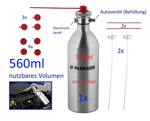 705ml druckluft flasche wieder - flasche,