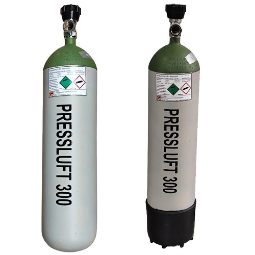 Arbeitsflasche 300 bar - 6l,
