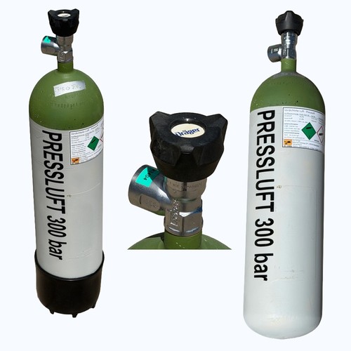 Arbeitsflasche 300 bar - 6l,